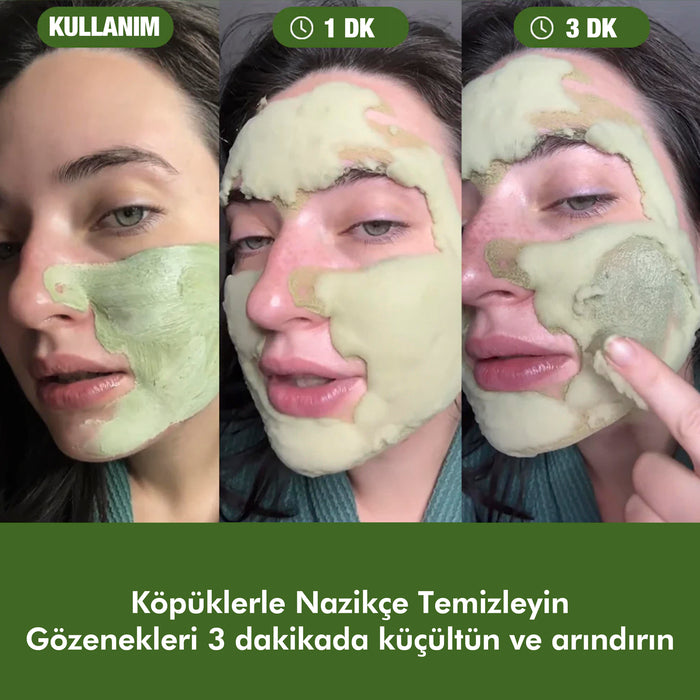 Olyelle™ - Holy Basil Özlü Derin Arındırıcı Köpük Maske